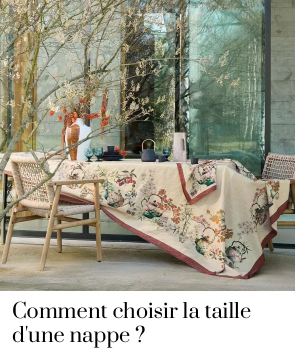 Comment choisir la taille d'une nappe ?