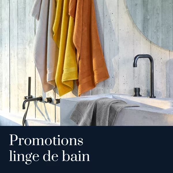 Promotions linge de bain